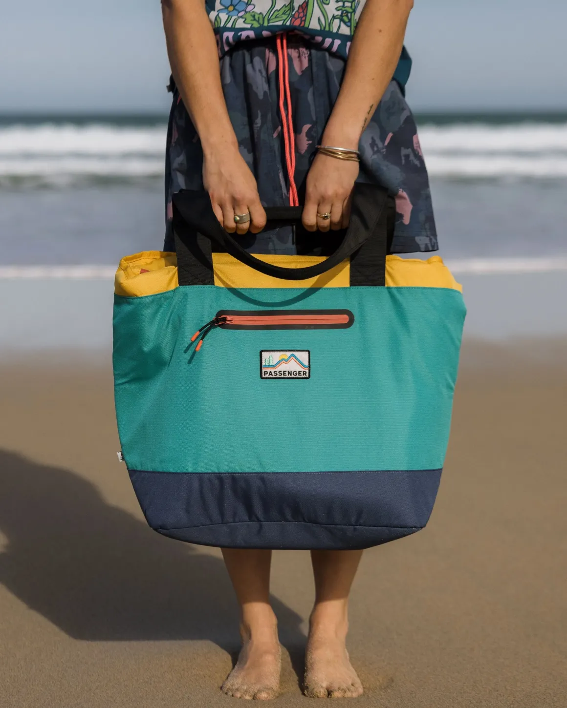 Tote Recycled Cooler Bag - Multi Primary