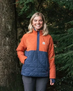 Trace Recycled Insulator 2.0 Pullover - Burnt Orange