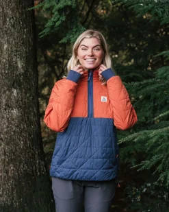 Trace Recycled Insulator 2.0 Pullover - Burnt Orange