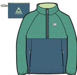 Trace Recycled Insulator 2.0 Pullover - Greenlake