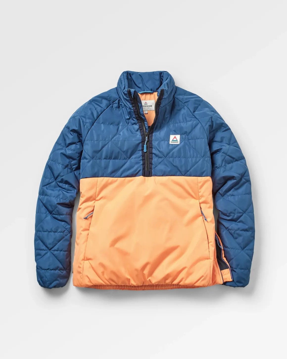 Trace Recycled Thermore Insulated Jacket - Dark Denim/ Apricot
