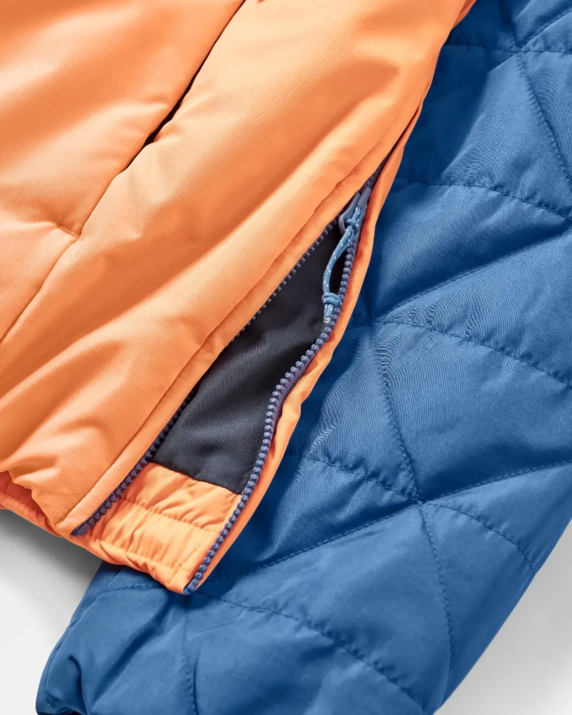 Trace Recycled Thermore Insulated Jacket - Dark Denim/ Apricot