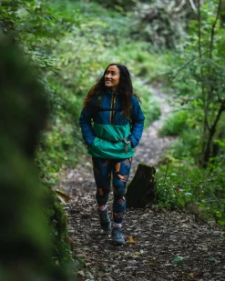 Trace Recycled Thermore Insulated Jacket - Corsair Blue/ Jungle Green