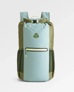 Trail Light Recycled Packable Backpack - Khaki Green