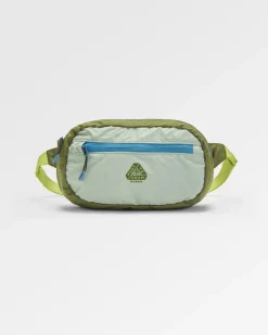 Trail Light Recycled Packable Hip Pack - Khaki Green