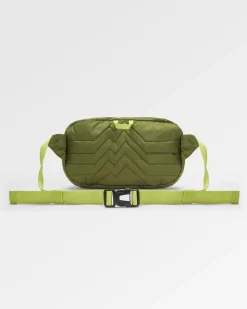 Trail Light Recycled Packable Hip Pack - Khaki Green