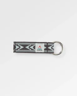 Travel Key Ring - Stepping Stone - Surf Spray/Charcoal
