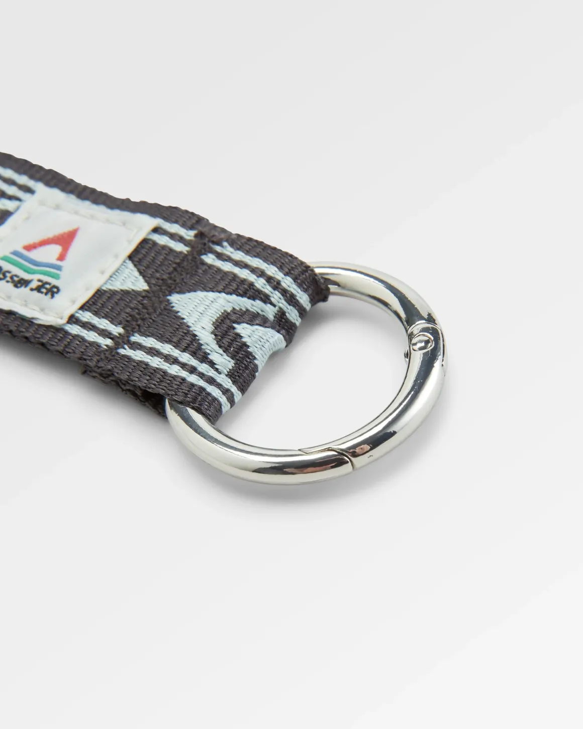 Travel Key Ring - Stepping Stone - Surf Spray/Charcoal