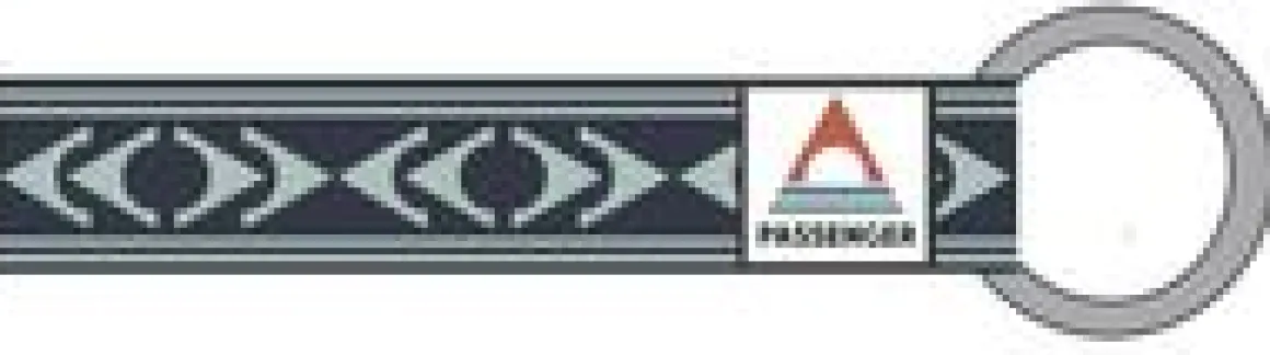 Travel Key Ring - Stepping Stone - Surf Spray/Charcoal