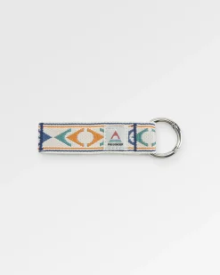 Travel Key Ring - Stepping Stone - Sunrise Orange/Birch