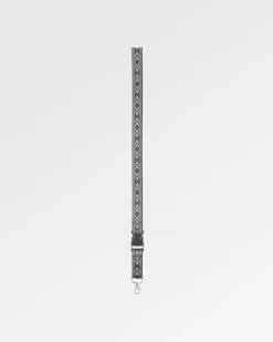 Travel Lanyard - Stepping Stone - Surf Spray/Charcoal