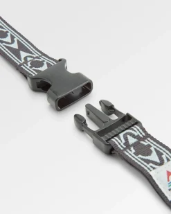 Travel Lanyard - Stepping Stone - Surf Spray/Charcoal