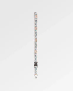 Travel Lanyard - Stepping Stone - Sunrise Orange/Birch