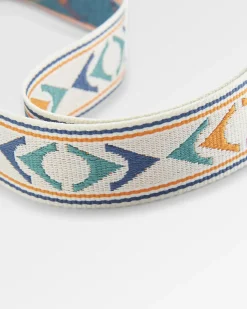 Travel Lanyard - Stepping Stone - Sunrise Orange/Birch