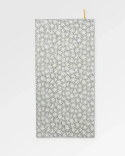 Travel Recycled Quick Dry Towel - Seaweed Pebble Gray