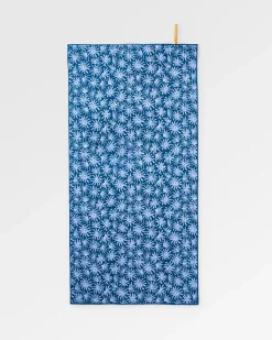 Travel Recycled Quick Dry Towel - Seaweed Blue Steel