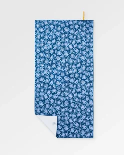 Travel Recycled Quick Dry Towel - Seaweed Blue Steel