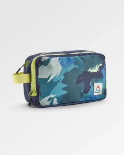 Travel Recycled Wash Kit - Alpine Camo Rain Forest