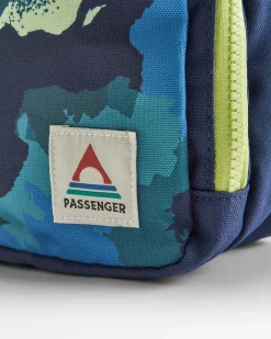 Travel Recycled Wash Kit - Alpine Camo Rain Forest