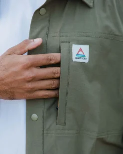 Traveler Long Sleeve Shirt - Khaki Green