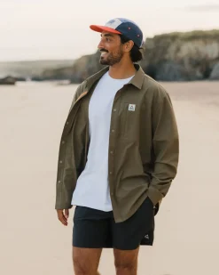 Traveler Long Sleeve Shirt - Khaki Green