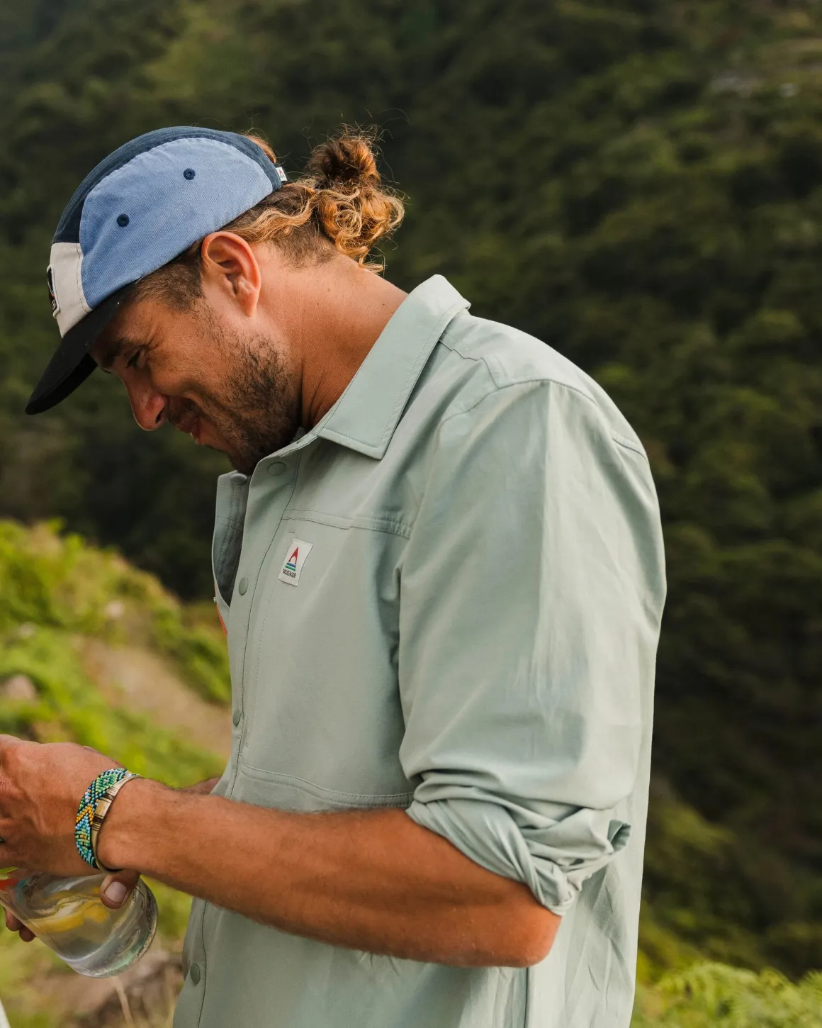 Traveler Long Sleeve Shirt - Pistachio