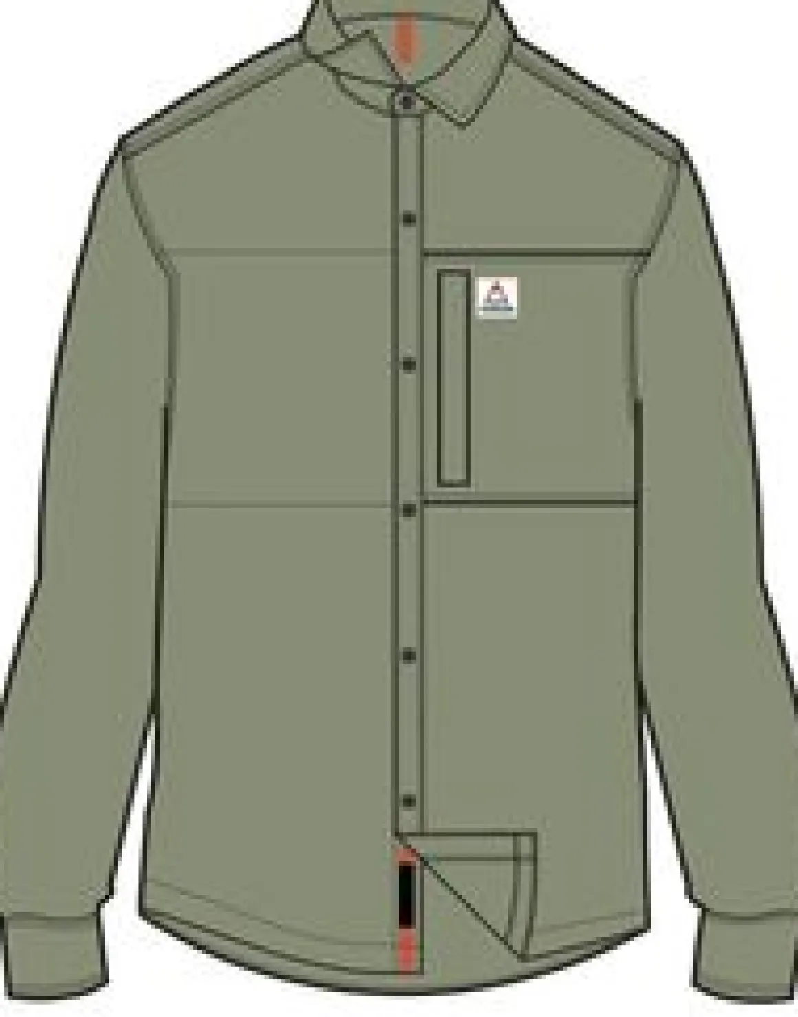 Traveler Long Sleeve Shirt - Pistachio