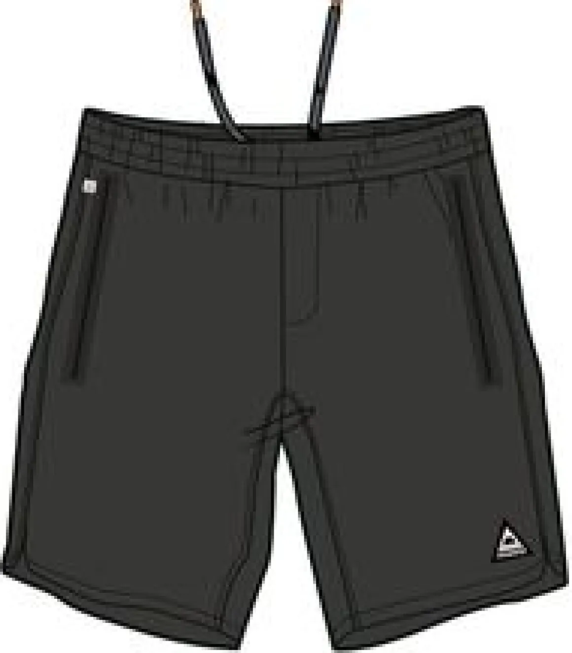 Traveler Organic All Purpose Short - Black