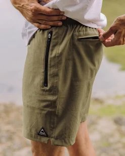 Traveller Organic All Purpose Short - Khaki Green
