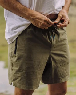 Traveller Organic All Purpose Short - Khaki Green