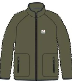 Tripper 2.0 Full Zip Recycled Sherpa Fleece - Khaki Green