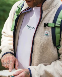 Tripper 2.0 Full Zip Recycled Sherpa Fleece - Oatmeal
