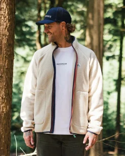 Tripper 2.0 Full Zip Recycled Sherpa Fleece - Oatmeal