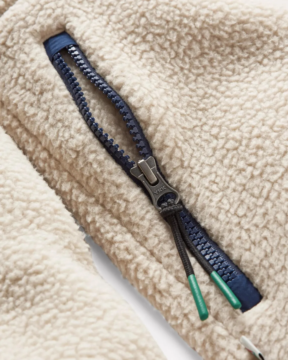 Tripper 2.0 Full Zip Recycled Sherpa Fleece - Oatmeal