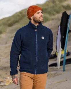 Tripper 2.0 Full Zip Recycled Sherpa Fleece - Deep Blue