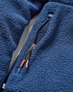 Tripper 2.0 Full Zip Recycled Sherpa Fleece - Deep Blue