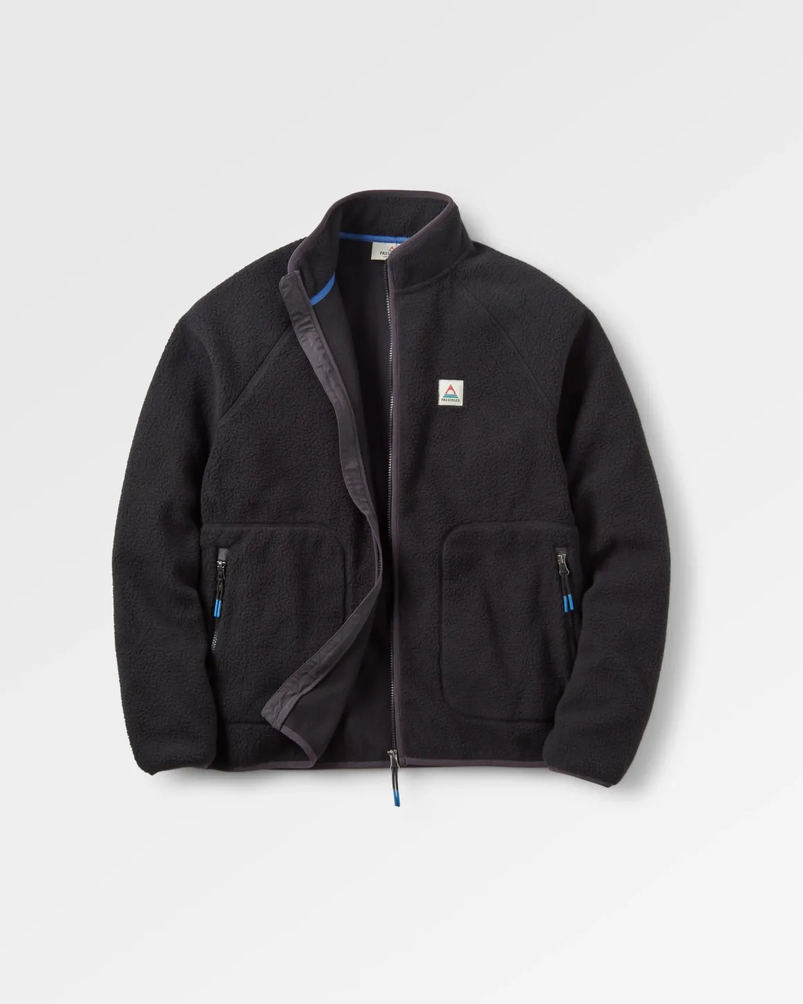 Tripper 2.0 Full Zip Recycled Sherpa Fleece - Black