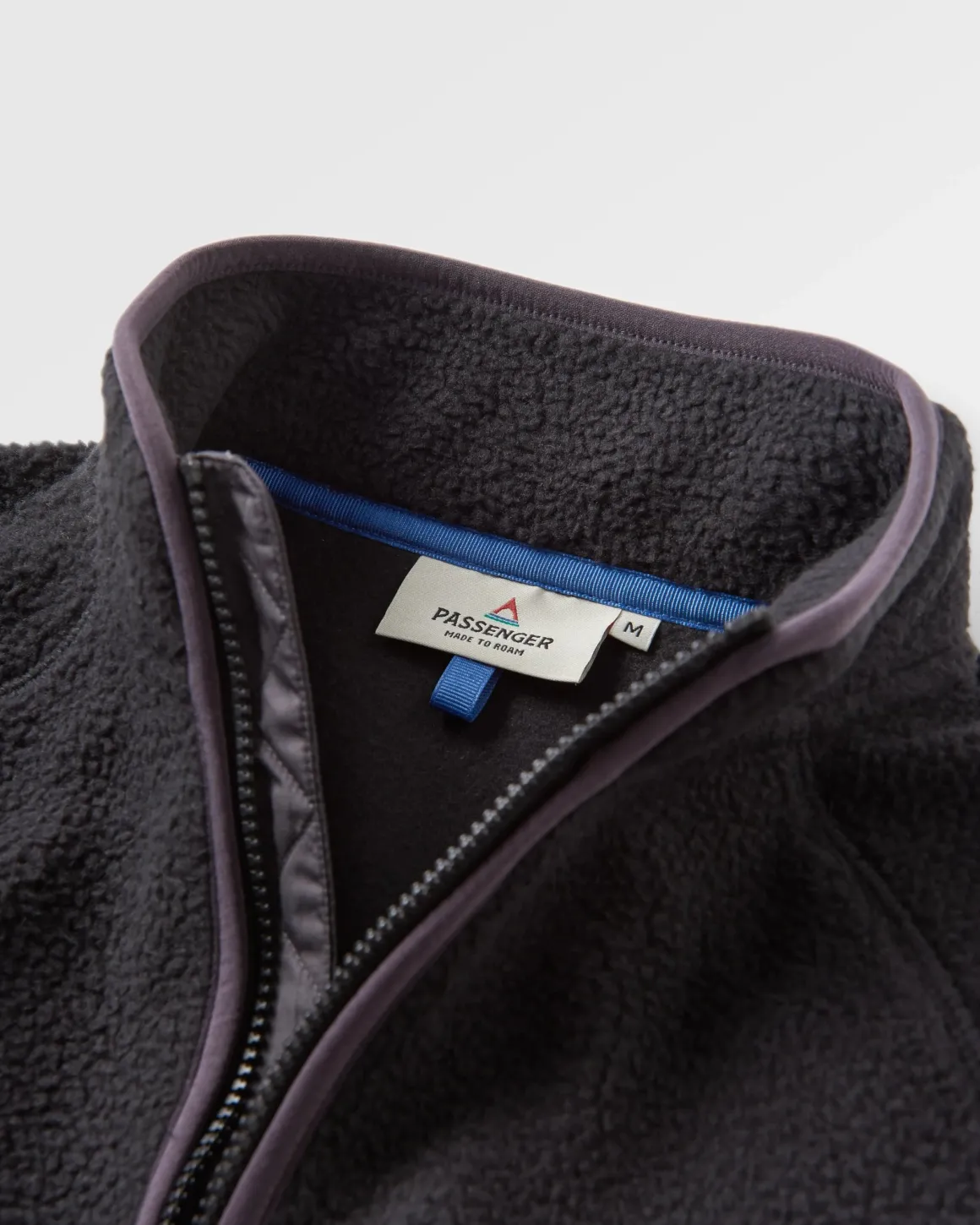 Tripper 2.0 Full Zip Recycled Sherpa Fleece - Black