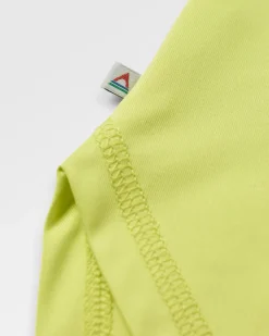 Twist Recycled Active Tank Top - Lime Juice