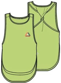 Twist Recycled Active Tank Top - Lime Juice