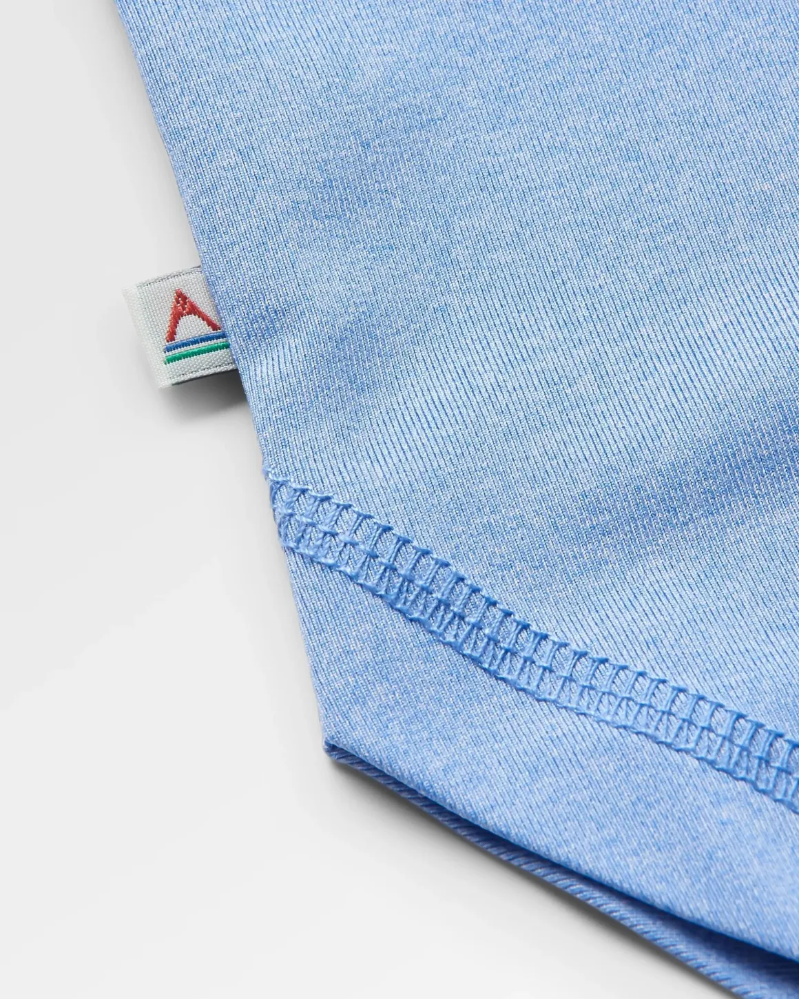 Twist Recycled Marl Active Tank Top - Cornflower Marl