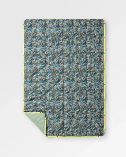 Van Recycled Ripstop Blanket - Abstract Seaweed Pistachio