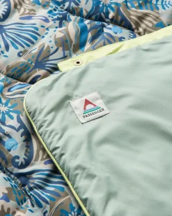 Van Recycled Ripstop Blanket - Abstract Seaweed Pistachio