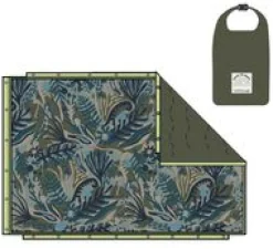 Van Recycled Ripstop Blanket - Abstract Seaweed Pistachio