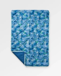 Van Recycled Ripstop Blanket - Palm Camo Moonlight