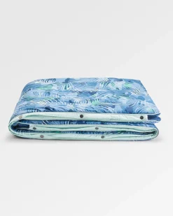 Van Recycled Ripstop Blanket - Palm Camo Moonlight