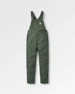 Vantage Organic Cotton Overalls - Khaki Green