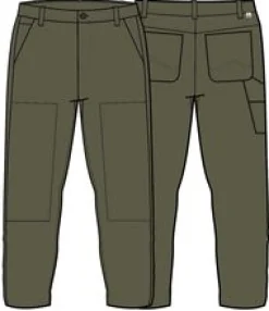 Vantage Organic Cotton Pant - Khaki Green