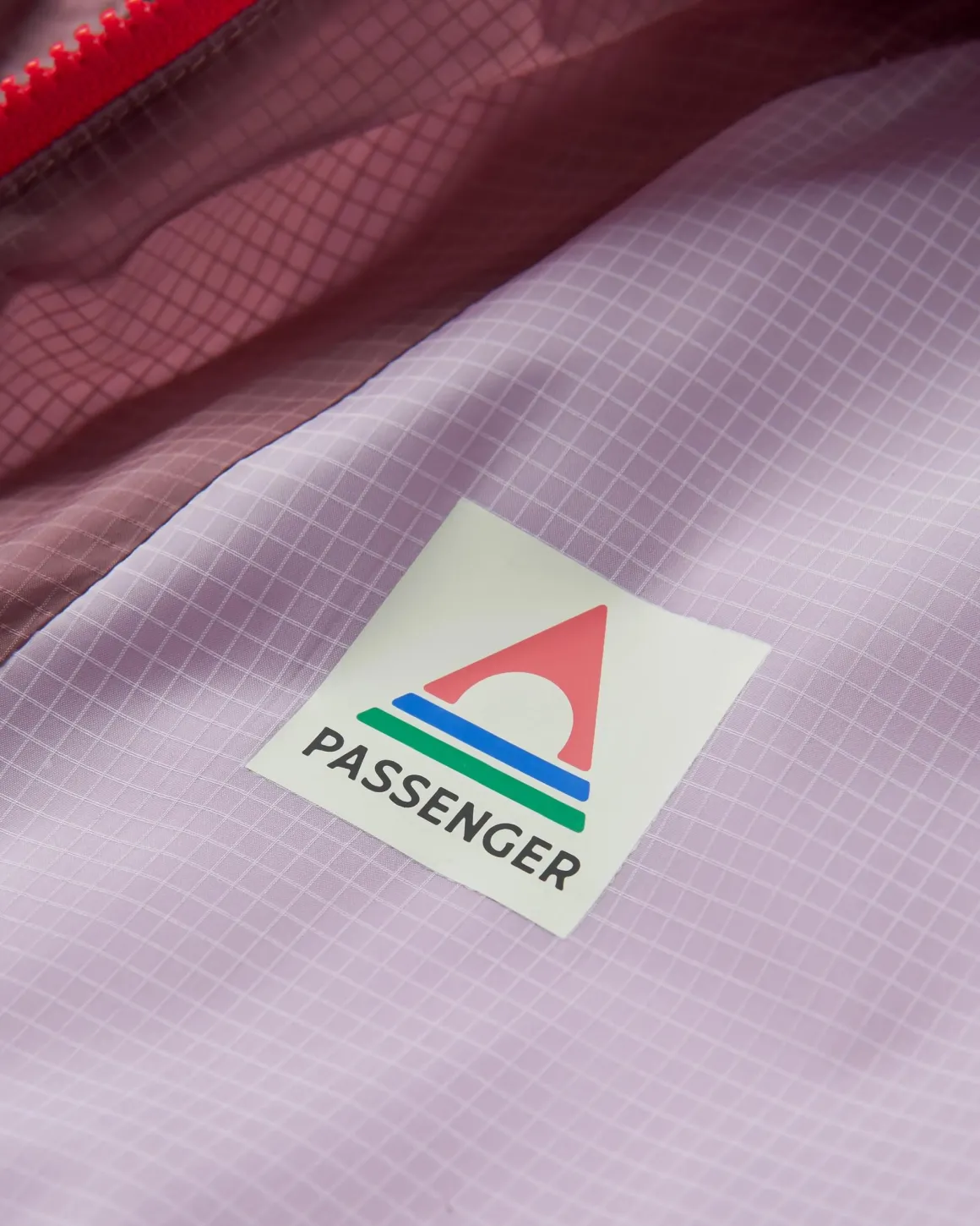 Viento Recycled Windshell Pullover - Lilac Mist/Grape