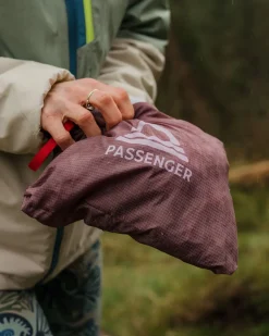 Viento Recycled Windshell Pullover - Lilac Mist/Grape